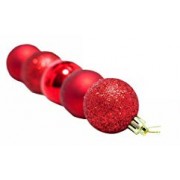 Red Christmas Balls - Diameter 3 cm